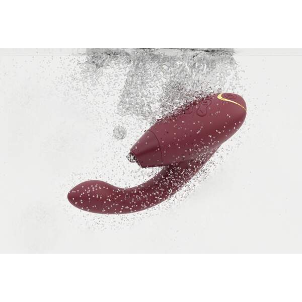 Womanizer - Duo 2 - Clitoris Stimulator - G-Spot Vibrator - Luchtdruk - Vibraties - Rood - Afbeelding 2