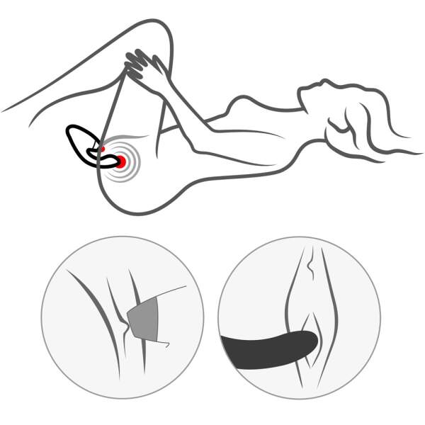 Womanizer - Duo 2 - Clitoris Stimulator - G-Spot Vibrator - Luchtdruk - Vibraties - Rood - Afbeelding 8