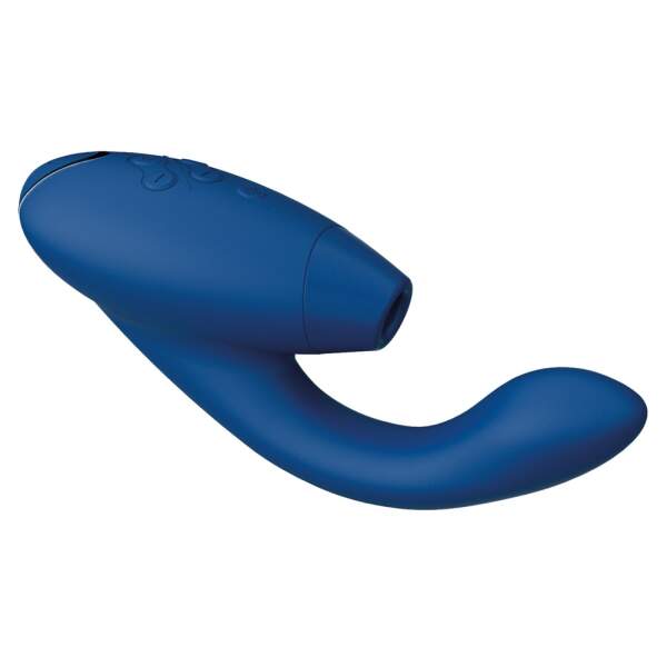 Womanizer - Duo 2 - Clitoris Stimulator - G-Spot Vibrator - Luchtdruk - Vibraties - Blauw - Afbeelding 3