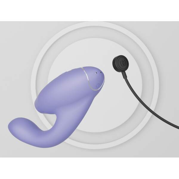 Womanizer - Duo 2 - Clitoris Stimulator - G-Spot Vibrator - Luchtdruk - Vibraties - Paars - Afbeelding 2