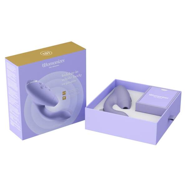 Womanizer - Duo 2 - Clitoris Stimulator - G-Spot Vibrator - Luchtdruk - Vibraties - Paars - Afbeelding 10