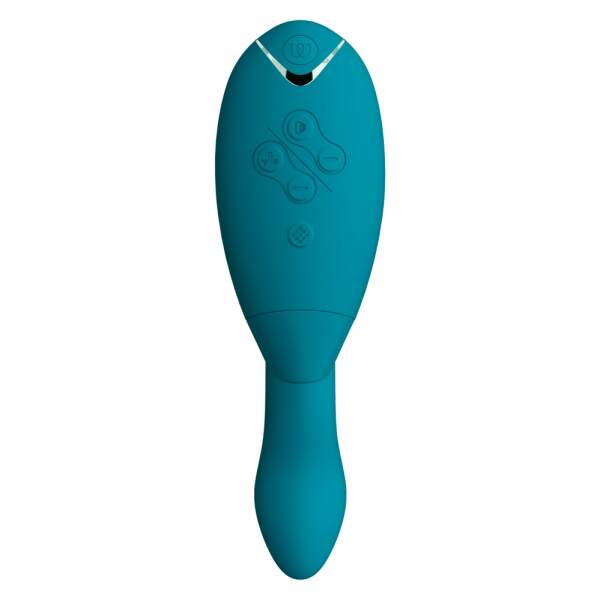 Womanizer - Duo 2 - Clitoris Stimulator - G-Spot Vibrator - Luchtdruk - Vibraties - Groen - Afbeelding 4