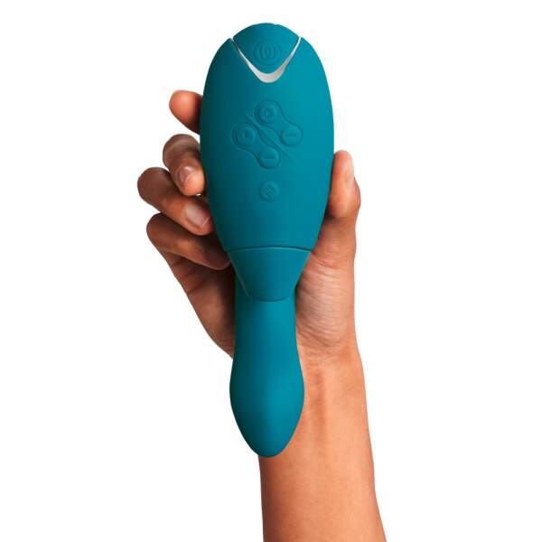 Womanizer - Duo 2 - Clitoris Stimulator - G-Spot Vibrator - Luchtdruk - Vibraties - Groen - Afbeelding 3