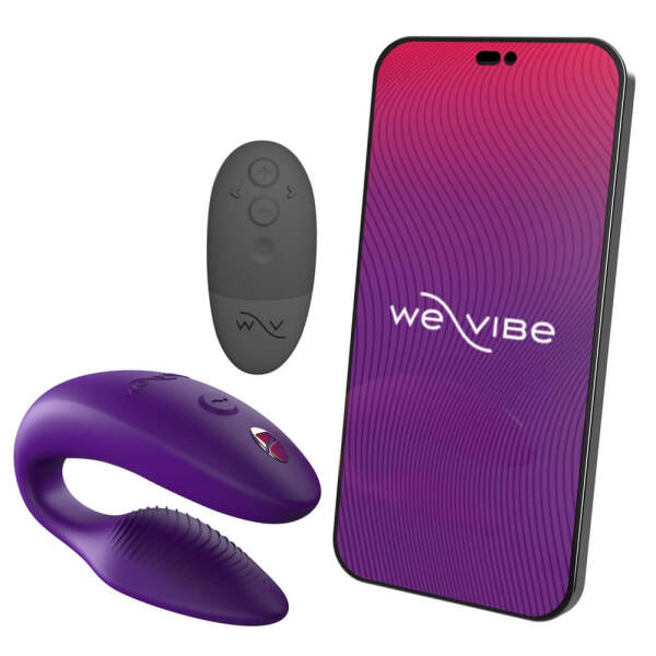 We-Vibe - Sync 2 - Vibrator voor Koppels - Remote Control - Paars - Afbeelding 5