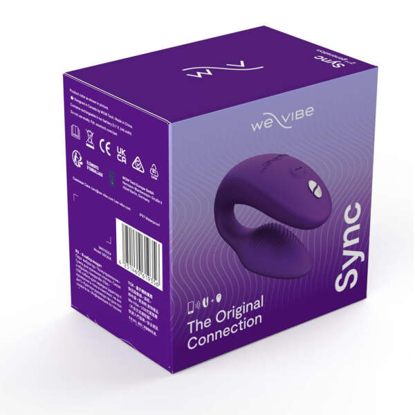 We-Vibe - Sync 2 - Vibrator voor Koppels - Remote Control - Paars - Afbeelding 6