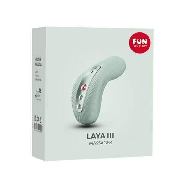 Fun Factory - Laya III - Opleg Vibrator - Vibraties en Kloppend Effect - Mint Groen - Afbeelding 6