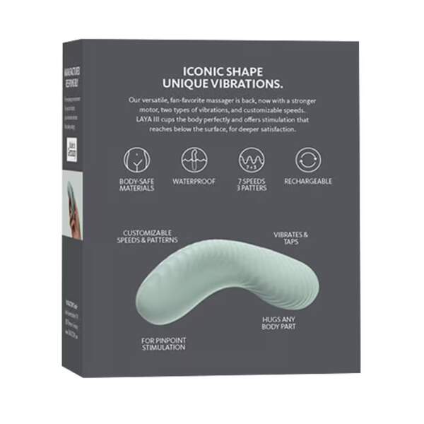 Fun Factory - Laya III - Opleg Vibrator - Vibraties en Kloppend Effect - Mint Groen - Afbeelding 7