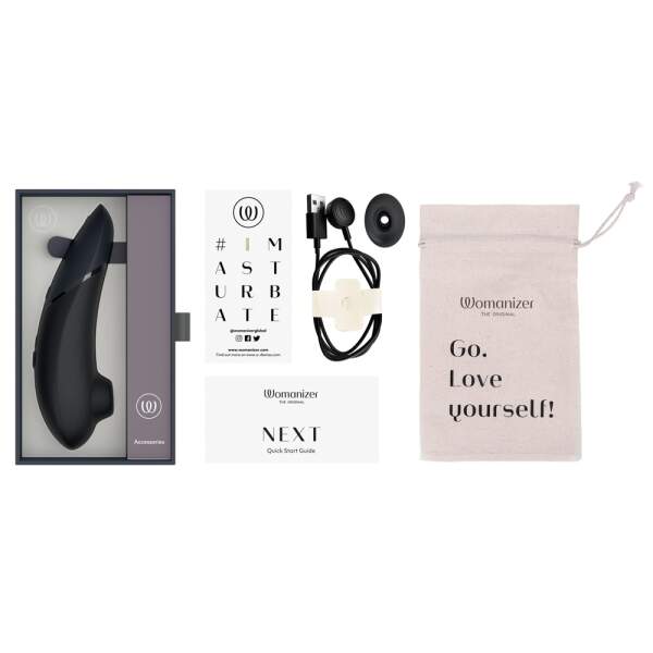 Womanizer - NEXT - 3D Pleasure Air Technology - Luchtdruk - Climax Control - Zwart - Afbeelding 9