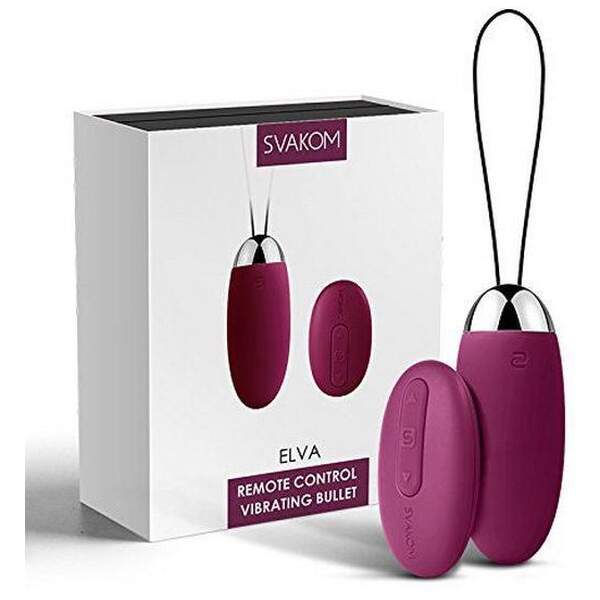 Svakom - Elva - Vibrating Egg - Vibrerende Eitje - Remote - Violet - Afbeelding 3