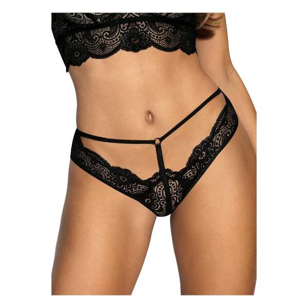 Axami - String - Straps - Kant - Zwart