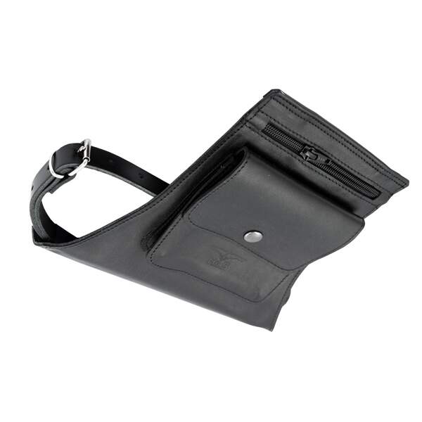 Mister B - Hip Holster - Leer - Zwart - Afbeelding 2