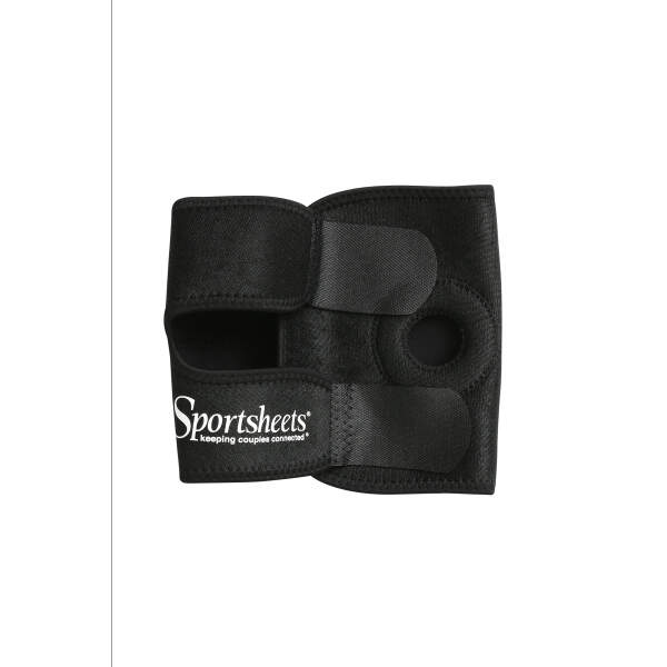 Sportsheets - Been Strap-On - Voorbindharnas - Neopreen - Zwart - Afbeelding 2
