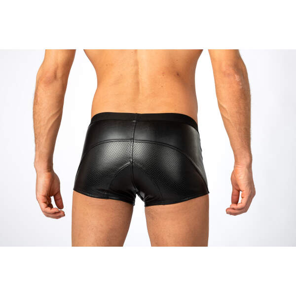 Benno von Stein - Short Keddy - 2 Ritsen - Kunstleer - Zwart - Afbeelding 4
