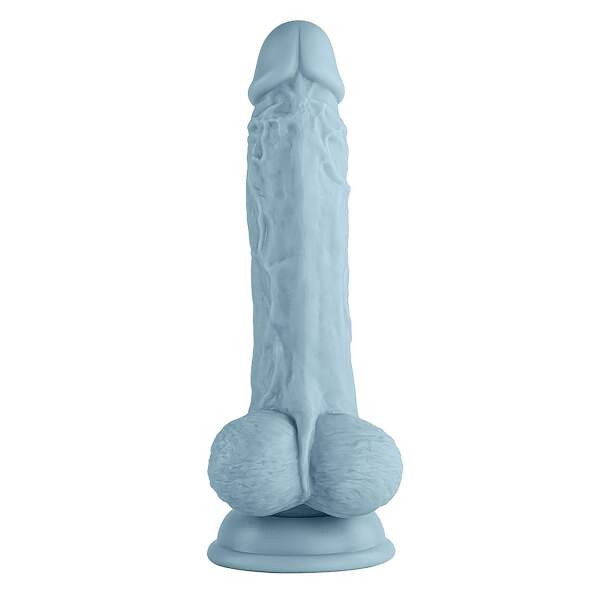 FemmeFun - Vortex - Cyber Dildo - Turbo Baller 2.0 - 360 graden Rotatie - 8 Vibratie Modi - Zuignap - Blauw - Afbeelding 4