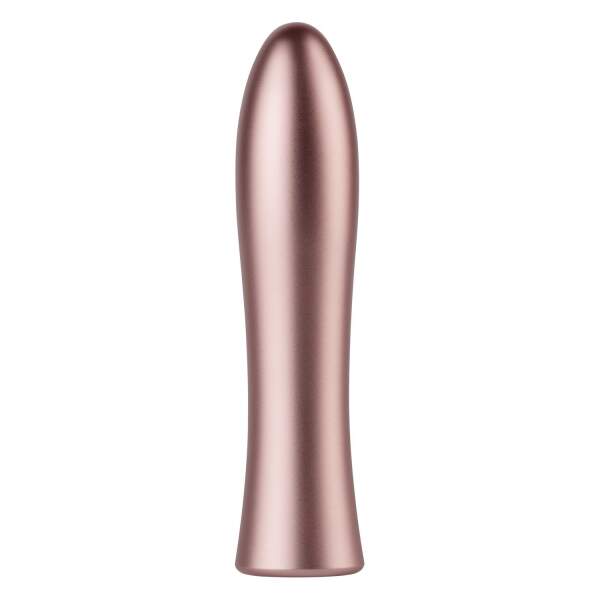 FemmeFun - Bougie Bullet - Super Krachtig - 20 Standen - Aluminium - Rose Gold - Afbeelding 3
