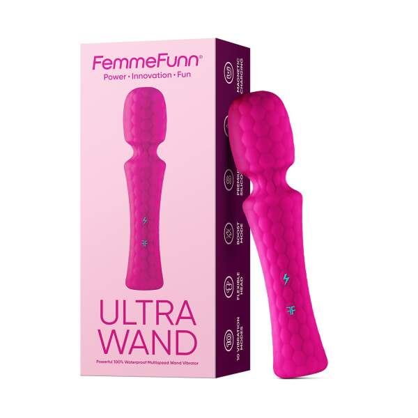FemmeFun - Ultra Wand - Super Krachtig - Roze - Afbeelding 2