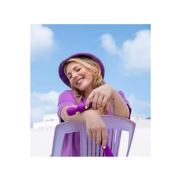 FemmeFun - Ultra Wand Mini - Super Krachtig - Paars - Afbeelding 2