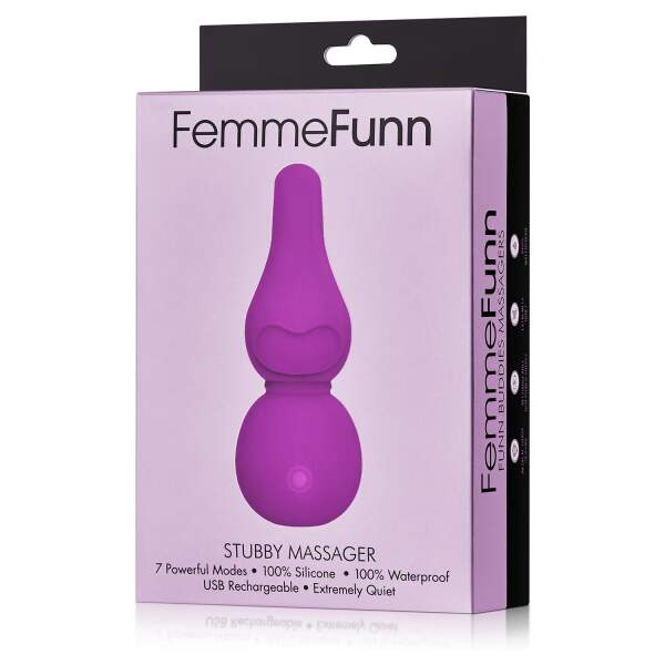 FemmeFun - Stubby - G-Spot Vibrator - Paars - Afbeelding 7