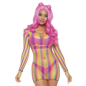 Bodystockingjurkje - Rainbow - Visnet