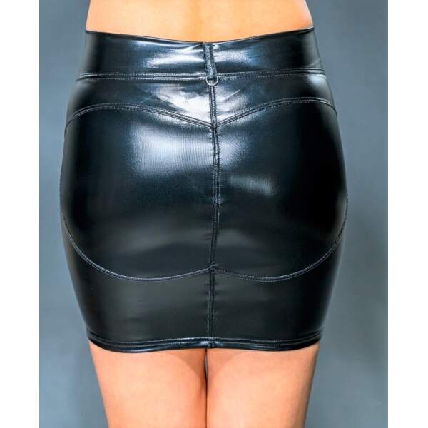 Benno Von Stein - Skirt Avyria - Lak - Zwart