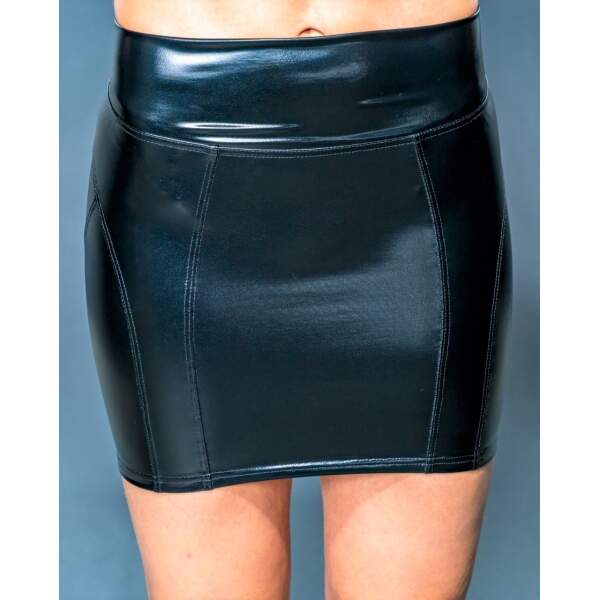 Benno Von Stein - Skirt Avyria - Lak - Zwart - Afbeelding 4