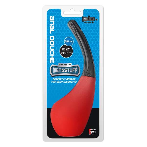 Dreamtoys - Anaal Douche - Flexibel - Rood/Zwart - Afbeelding 2