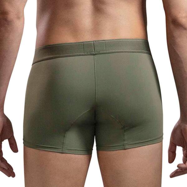 Clever Moda - Britanica Trunks - Boxershort - Zacht Microvezel - Brede Band - Groen - Afbeelding 2