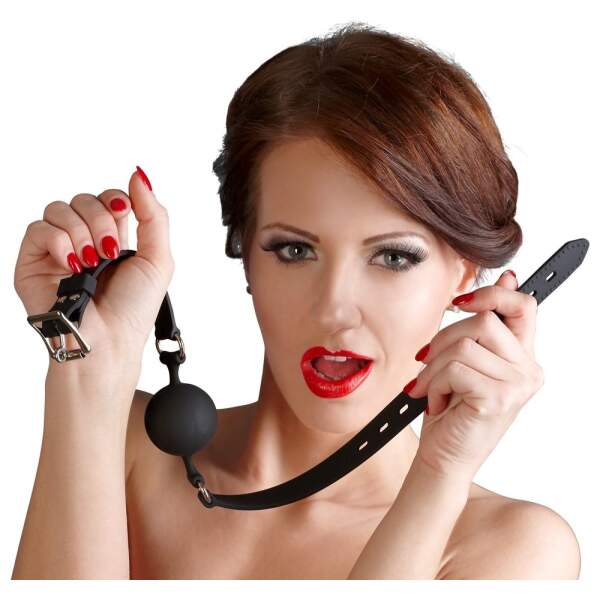Bad Kitty - Ball Gag - Medium - Siliconen - Afbeelding 4