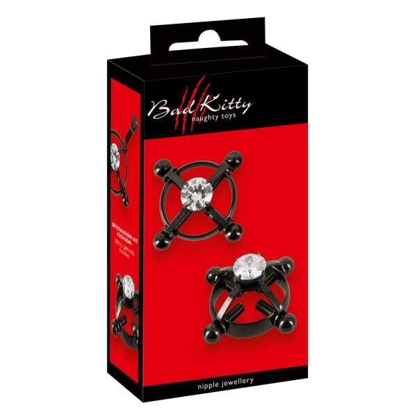 Bad Kitty - Tepelklemmen - Verstelbaar - Strass - Afbeelding 4