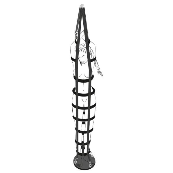 Bad Kitty - Hanging Strap Cage - BDSM Kooi - Afbeelding 5