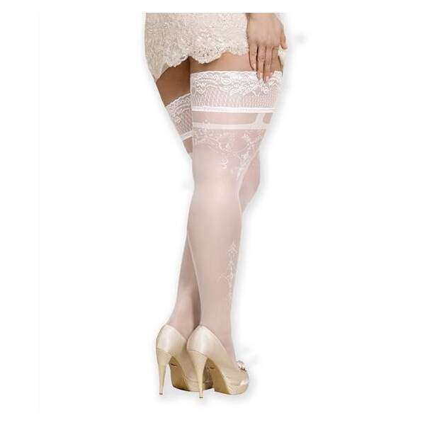 Ballerina's Secret - Hold-Up Kousen 361- Plus Size - Wit - Afbeelding 2