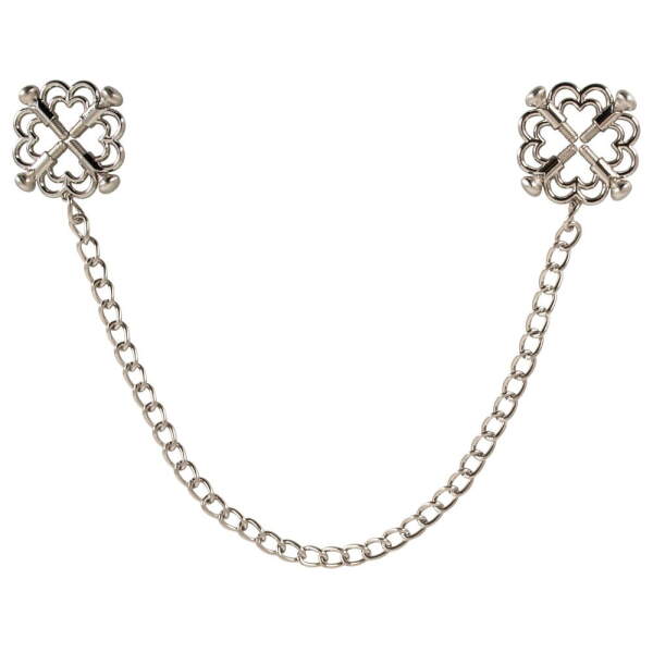 Bad Kitty - Tepelklemmen - Tepeldecoratie - Ketting - Zilver - Afbeelding 4