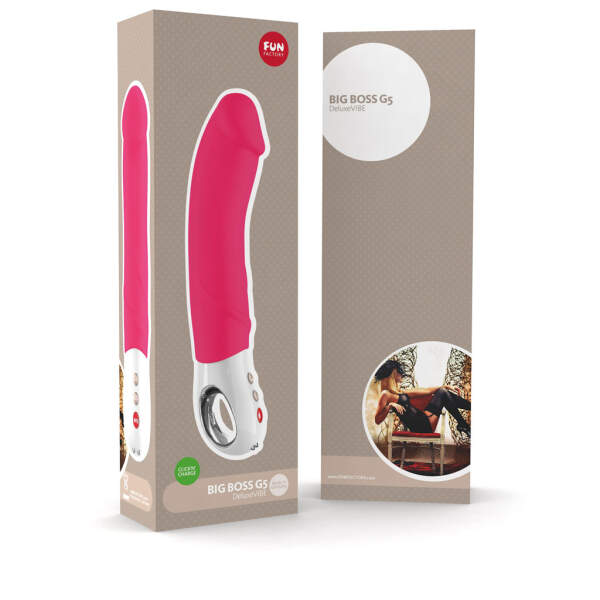 Fun Factory - Big Boss G5 - G-Spot Vibrator - Clitoris Vibrator - Roze - Afbeelding 3