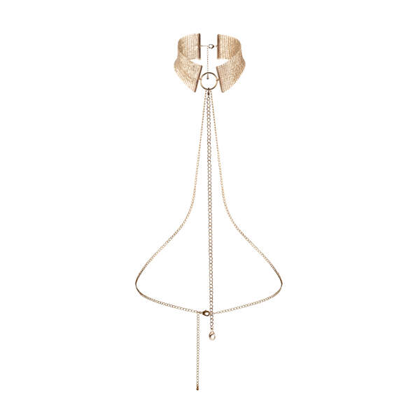 Bijoux Indiscrets - Desir Metallique Collar - Choker - Metaal - Goud - Afbeelding 2