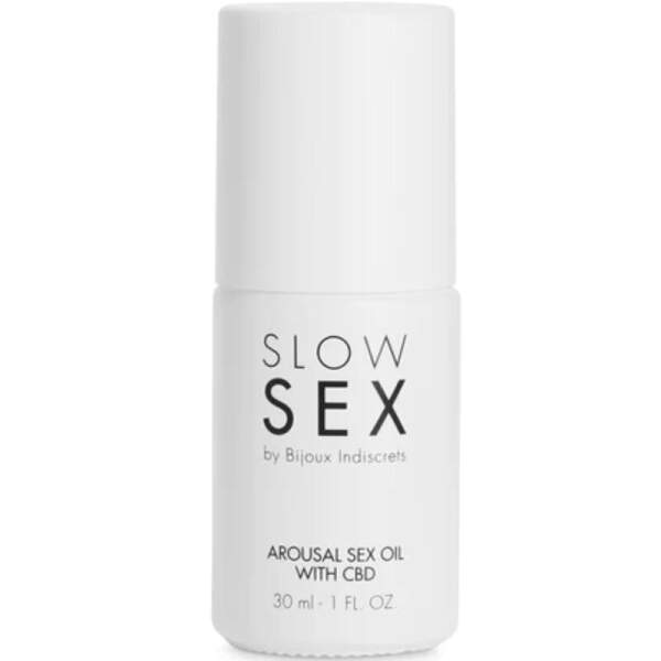 Bijoux Indiscrets - Slow Sex - Sexual Massage Oil - Met CBD - Afbeelding 3