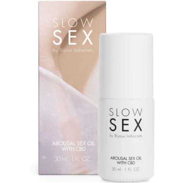 Bijoux Indiscrets - Slow Sex - Sexual Massage Oil - Met CBD - Afbeelding 2