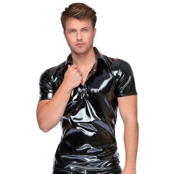 Black Level - Polo Shirt - Lak - Zwart