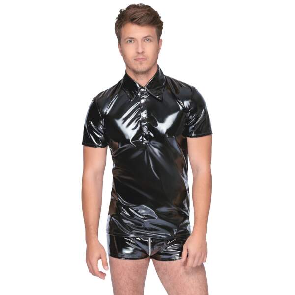 Black Level - Polo Shirt - Lak - Zwart - Afbeelding 2