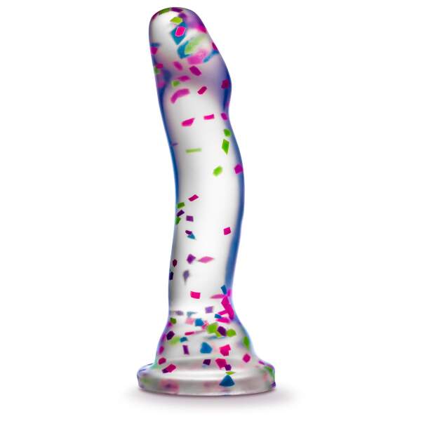 Blush - Glow in the Dark - Dildo - Confetti - Siliconen - Afbeelding 5