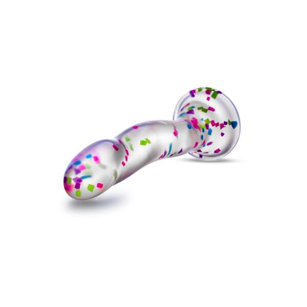 Blush - Glow in the Dark - Dildo - Confetti - Siliconen - Afbeelding 4