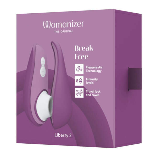 Womanizer - Break Free - Liberty 2 - Clitoris Stimulator - Luchtdruk - Purple - Afbeelding 8