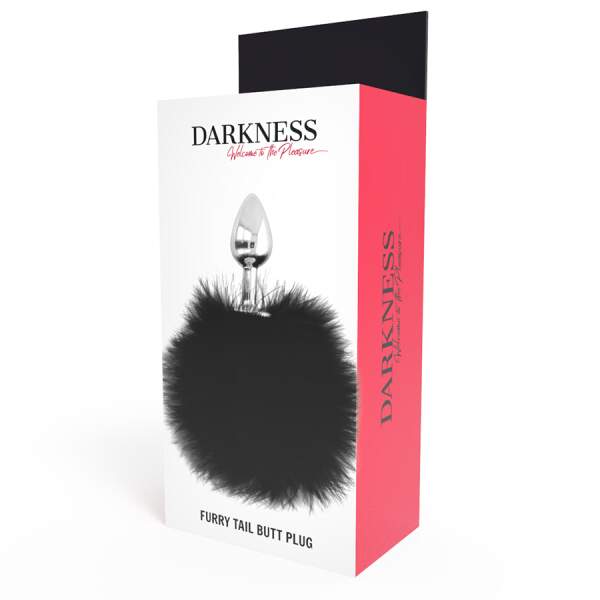 Bunny Tail Butt Plug - Darkness - Afbeelding 3
