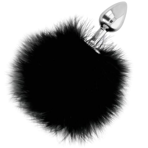 Bunny Tail Butt Plug - Darkness