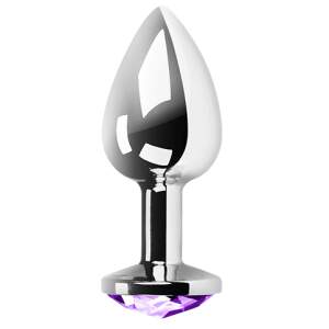 Butt Plug Diamant Lila - Secret Play