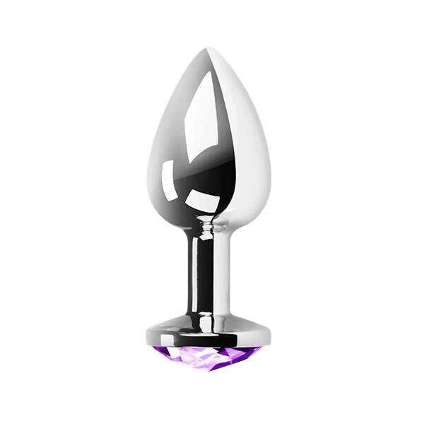 Butt Plug Diamant Lila - Secret Play