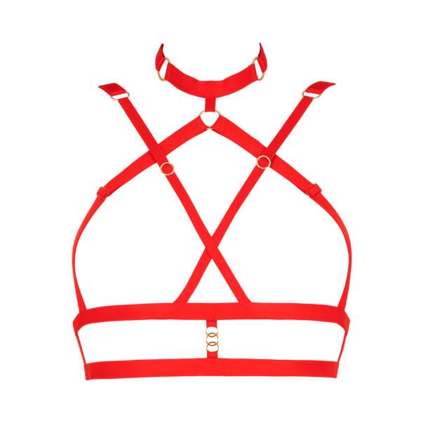 Impudique by Charlotte Catanzaro - Serguei Harnas Top - Rood - Afbeelding 2
