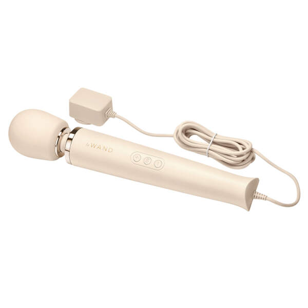 Le Wand - Wand Vibrator Plug-in - Clitoris Vibrator - Met Snoer - Wit - Afbeelding 2