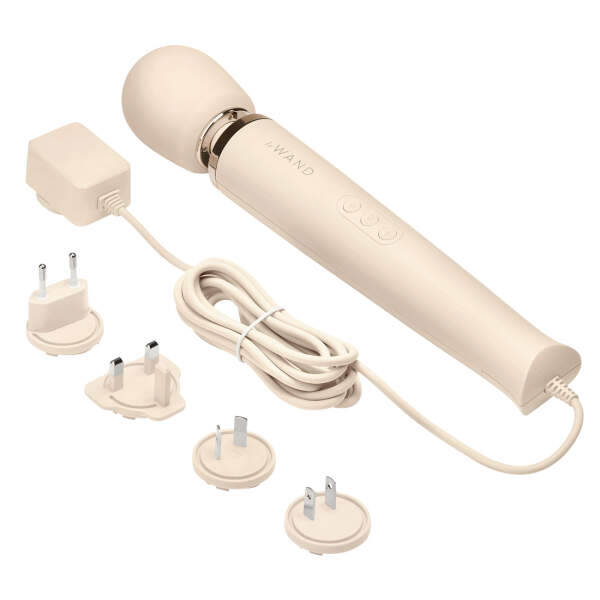 Le Wand - Wand Vibrator Plug-in - Clitoris Vibrator - Met Snoer - Wit - Afbeelding 4