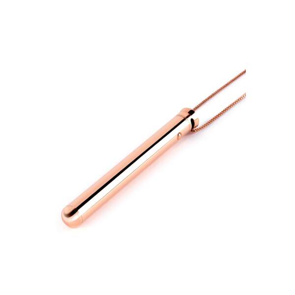Le Wand - Necklace Vibe - Ketting  - Vibrator - Stainless Steel - Rose Gold - Afbeelding 5