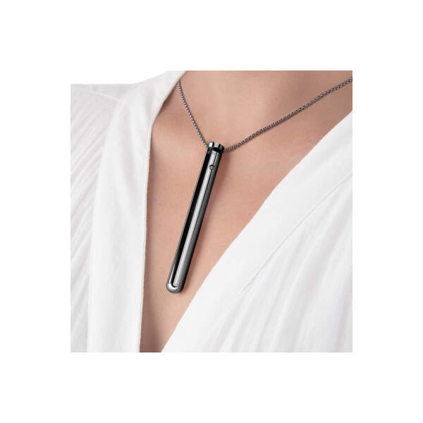 Le Wand - Necklace Vibe - Ketting  - Vibrator - Stainless Steel - Zwart